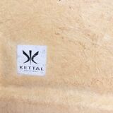 Vintage coffee table Kettal imitation bamboo .