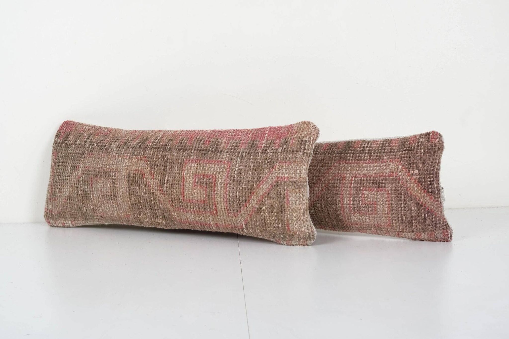 Set of 2 vintage Turkish cushion covers 23x56 cm
