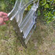Chaises pliantes plexiglas