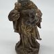 Antique wooden sculpture, Virgin and Child, 17th century