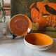 4 hollow plates Salins Deauville Corail