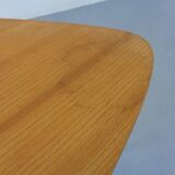 Mid-Century Triangular Birch Side Tables, 1960s, Set of 2