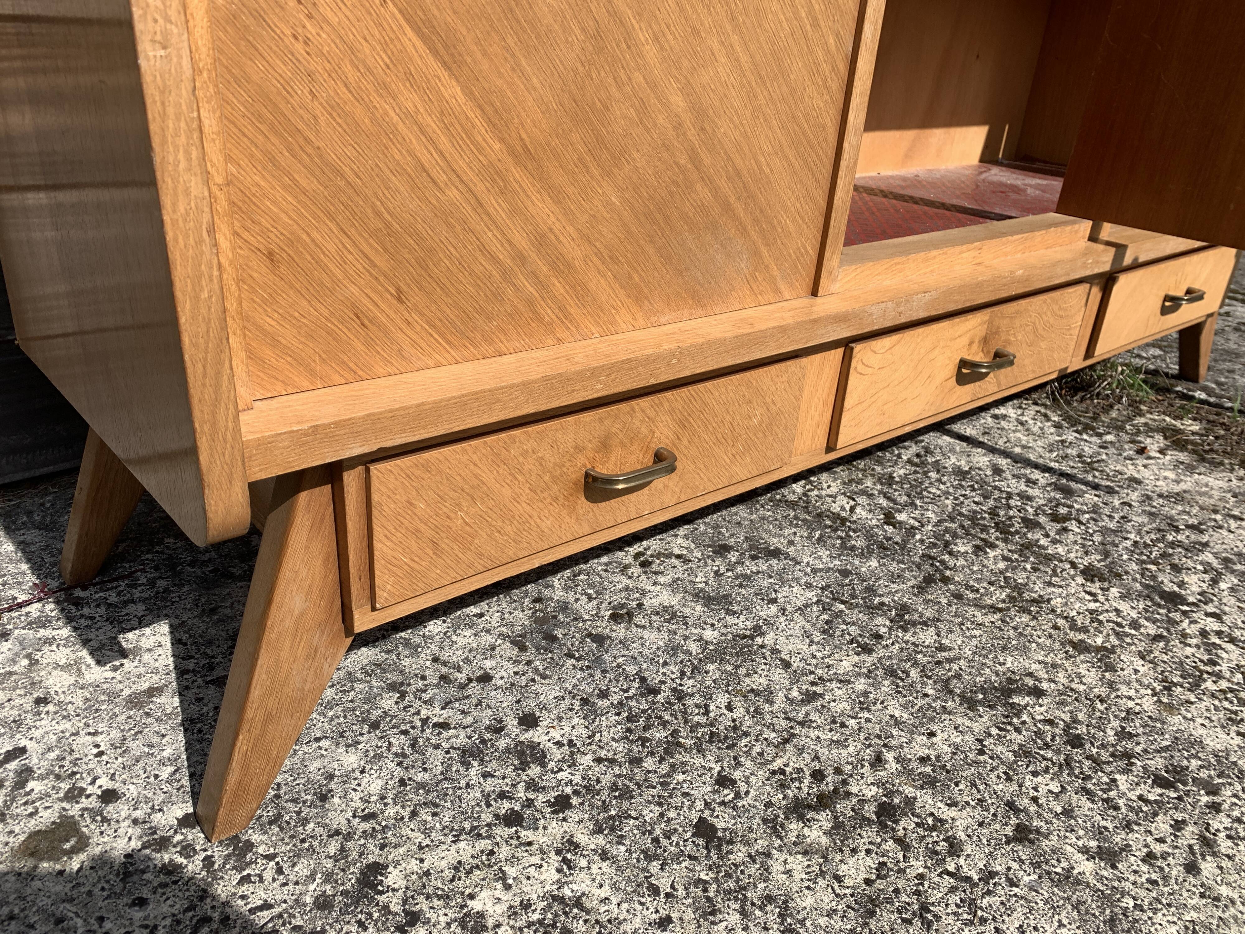 French oak sideboard from the 60s