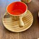 Vallauris coffee set – wood effect & colorful interiors