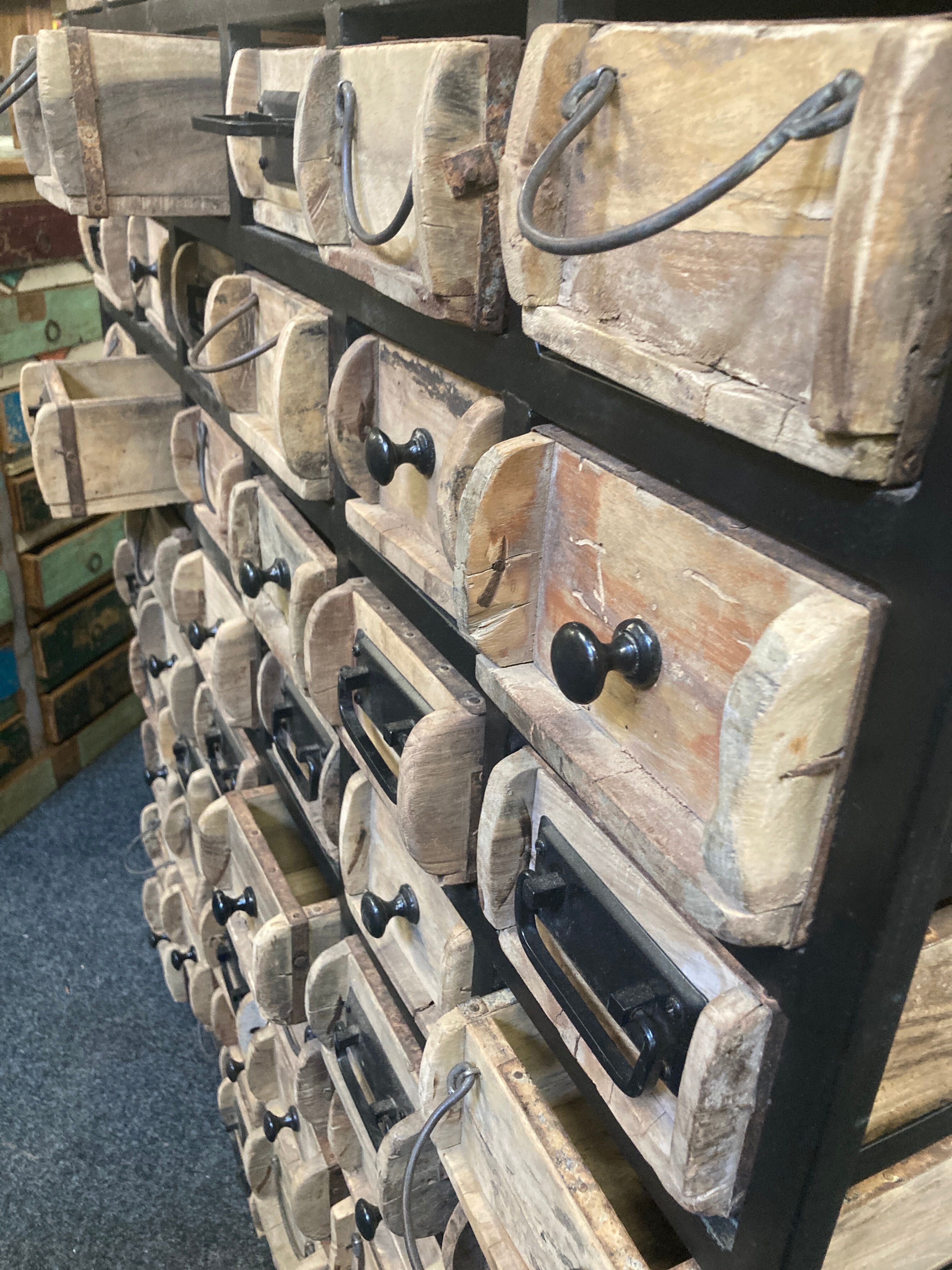 Furniture 60 drawers industrial style