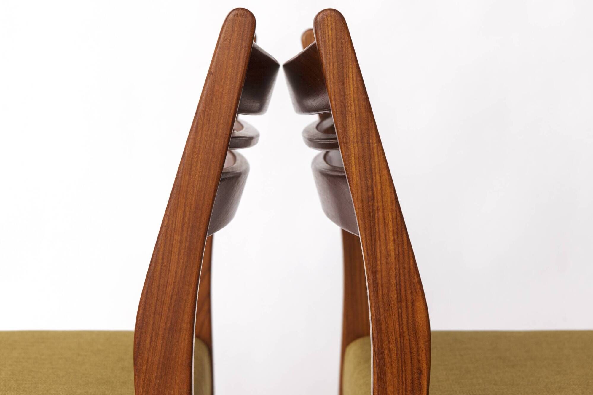 Set of 4 Vintage Teak Dining Chairs by Habeo, Germany – 1960s Mid-Century