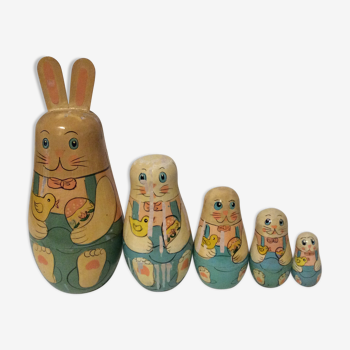 Russian bunny dolls