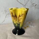 Small vintage vase in Vallauris style