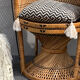 Armchair Emmanuelle vintage rattan