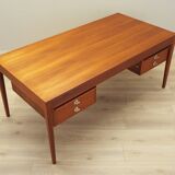 Bureau en teck, design danois, années 1970, designer : Finn Juhl, fabricant : France