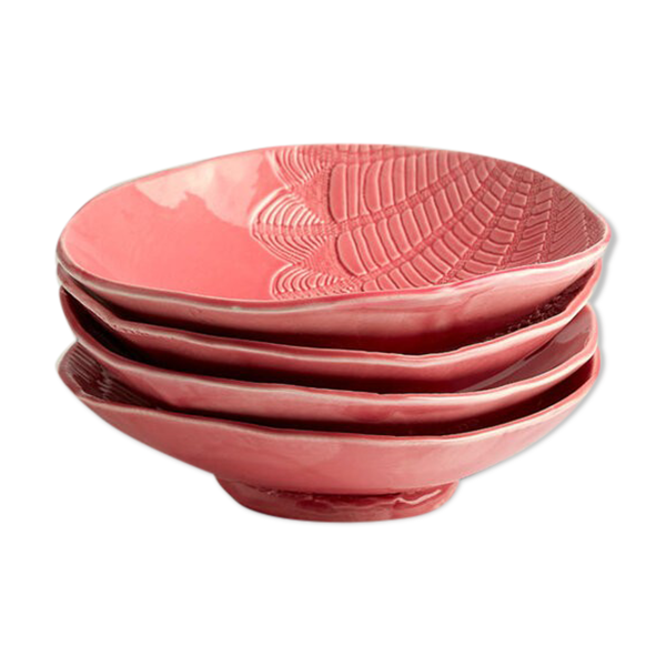 Lot de 4 coupelles malt rosa m