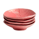 Lot de 4 coupelles malt rosa m