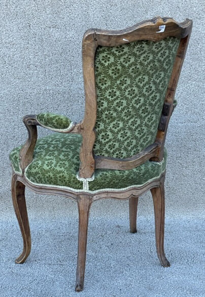 Louis XV style convertible armchair