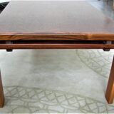 Scandinavian coffee table in Rio rosewood stamped Trioh