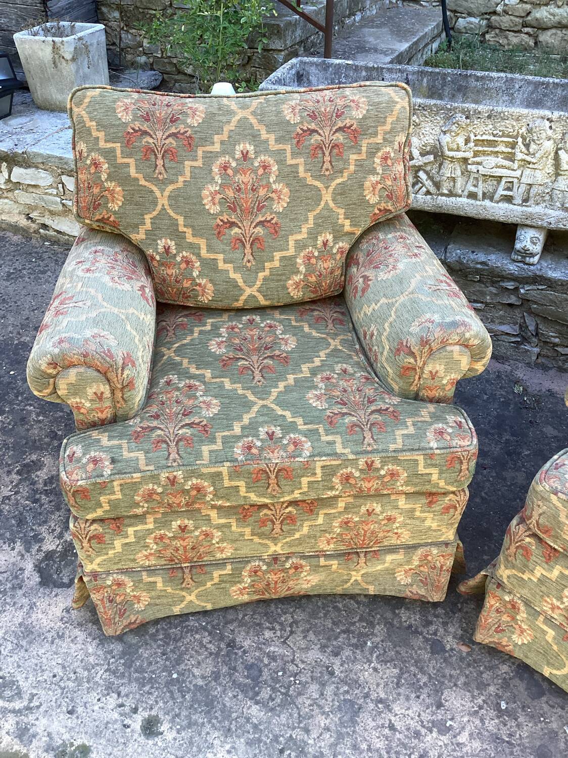 Pair of vintage armchairs