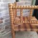 Mulched corner chair and light wood