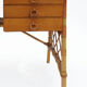 Bureau vintage en osier