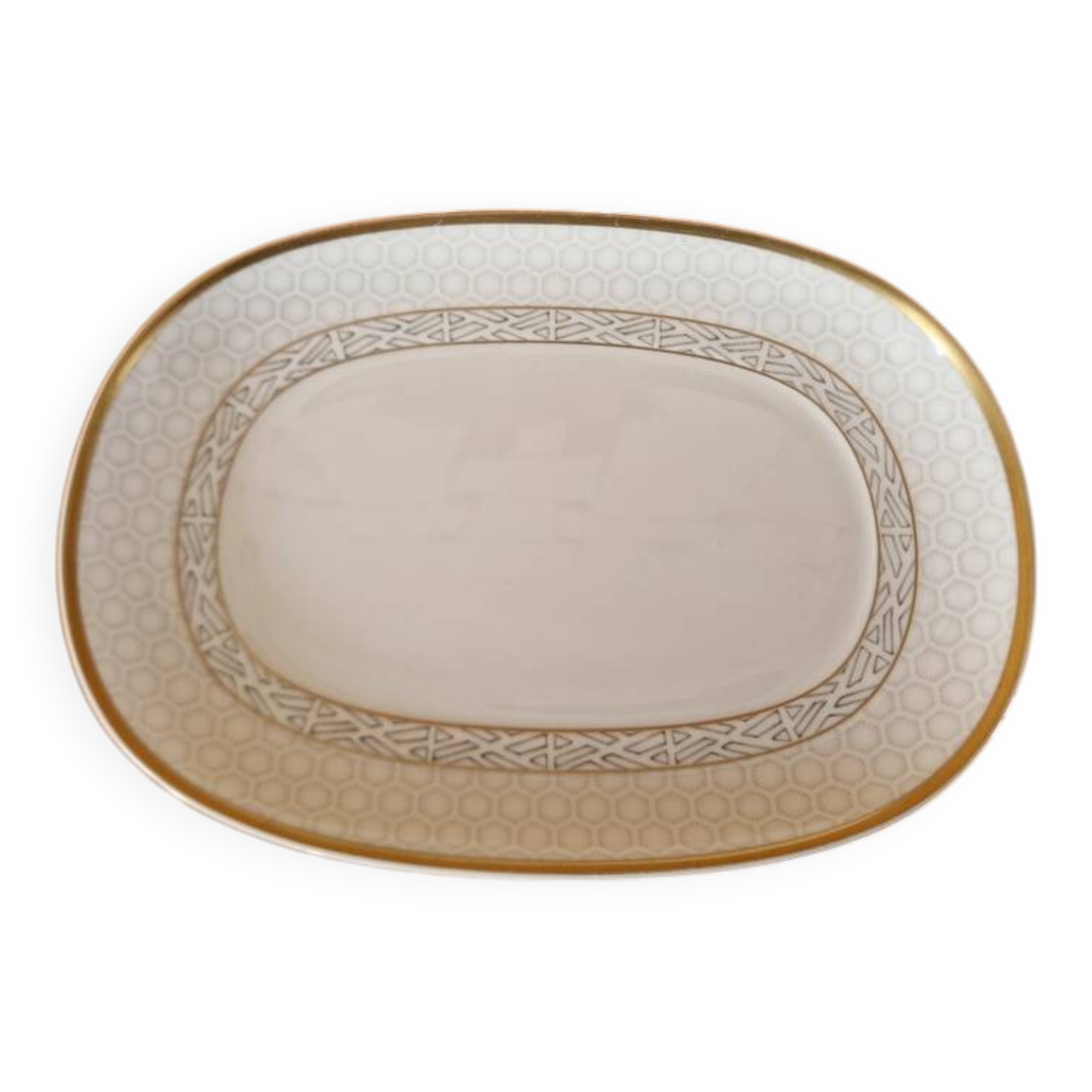 Villeroy and Boch - Kimono model oval porcelain dish, Château