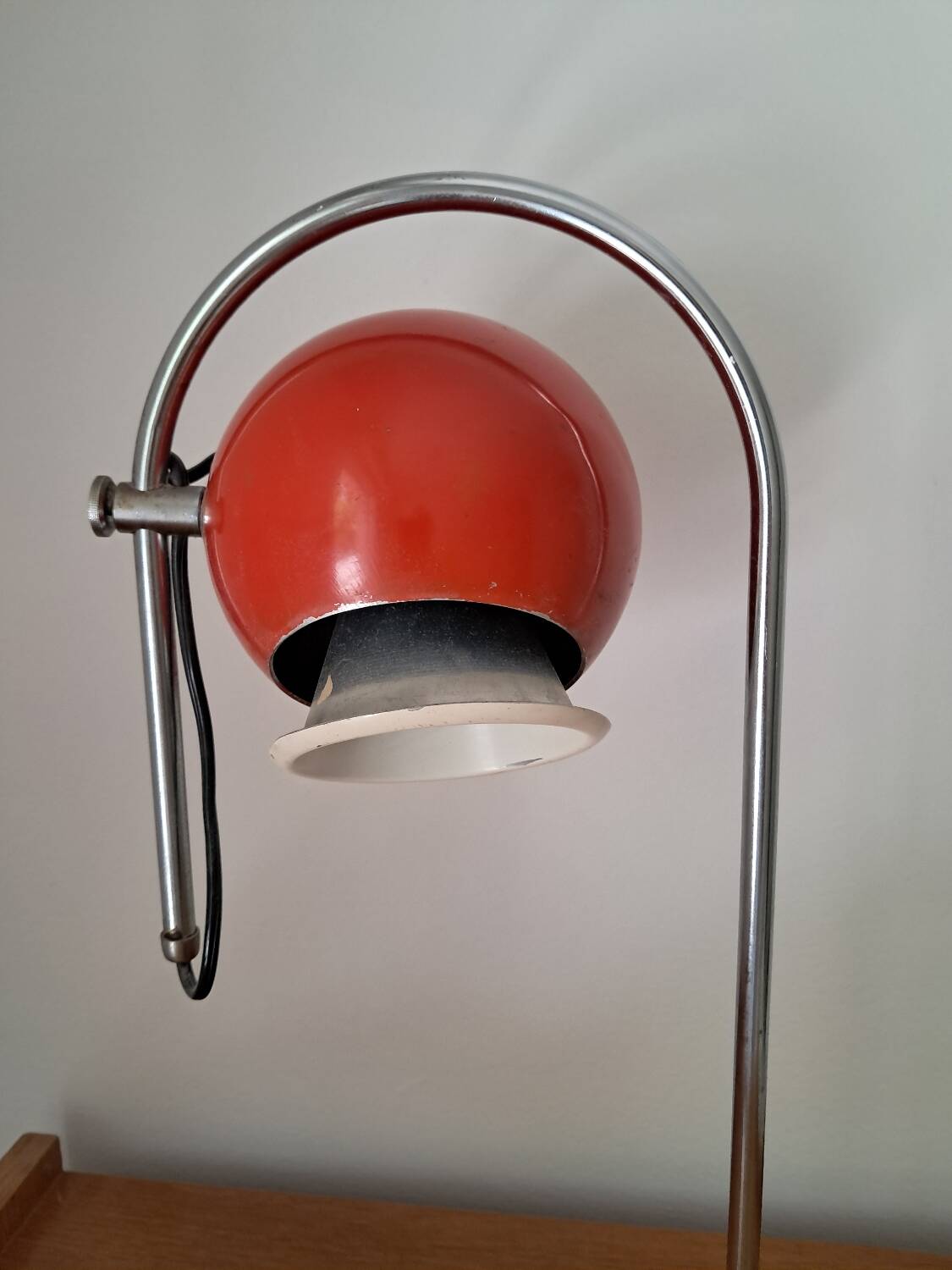 Lampe chevet / bureau eyeball space age