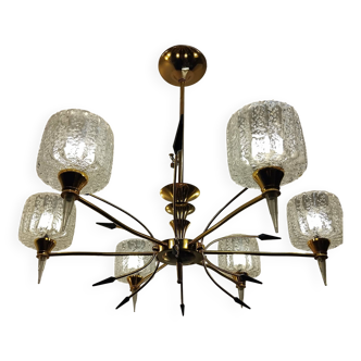 Light fixture from the 40s/50s with 6 arms.