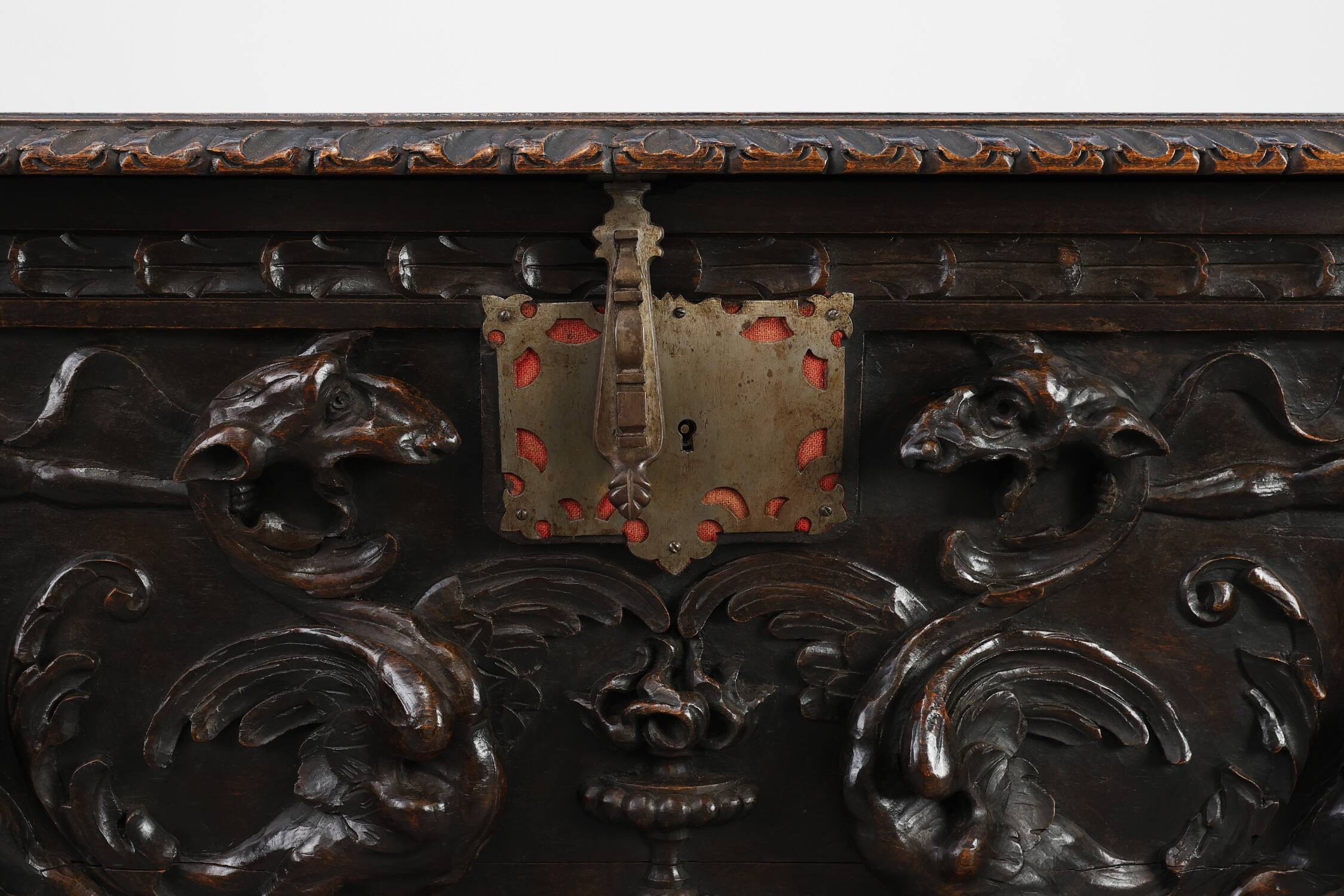 French Neo‑Renaissance Oak Blanket Chest, 19th Century