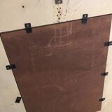 Old wooden frame mirror