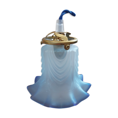 Baladeuse bleu Art Deco