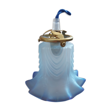 Baladeuse bleu Art Deco