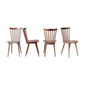 Set of 4 bistro chairs "Menuet" years 60/70