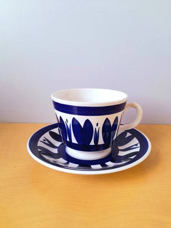 Christina mug in Scandinavian ceramic, 1970