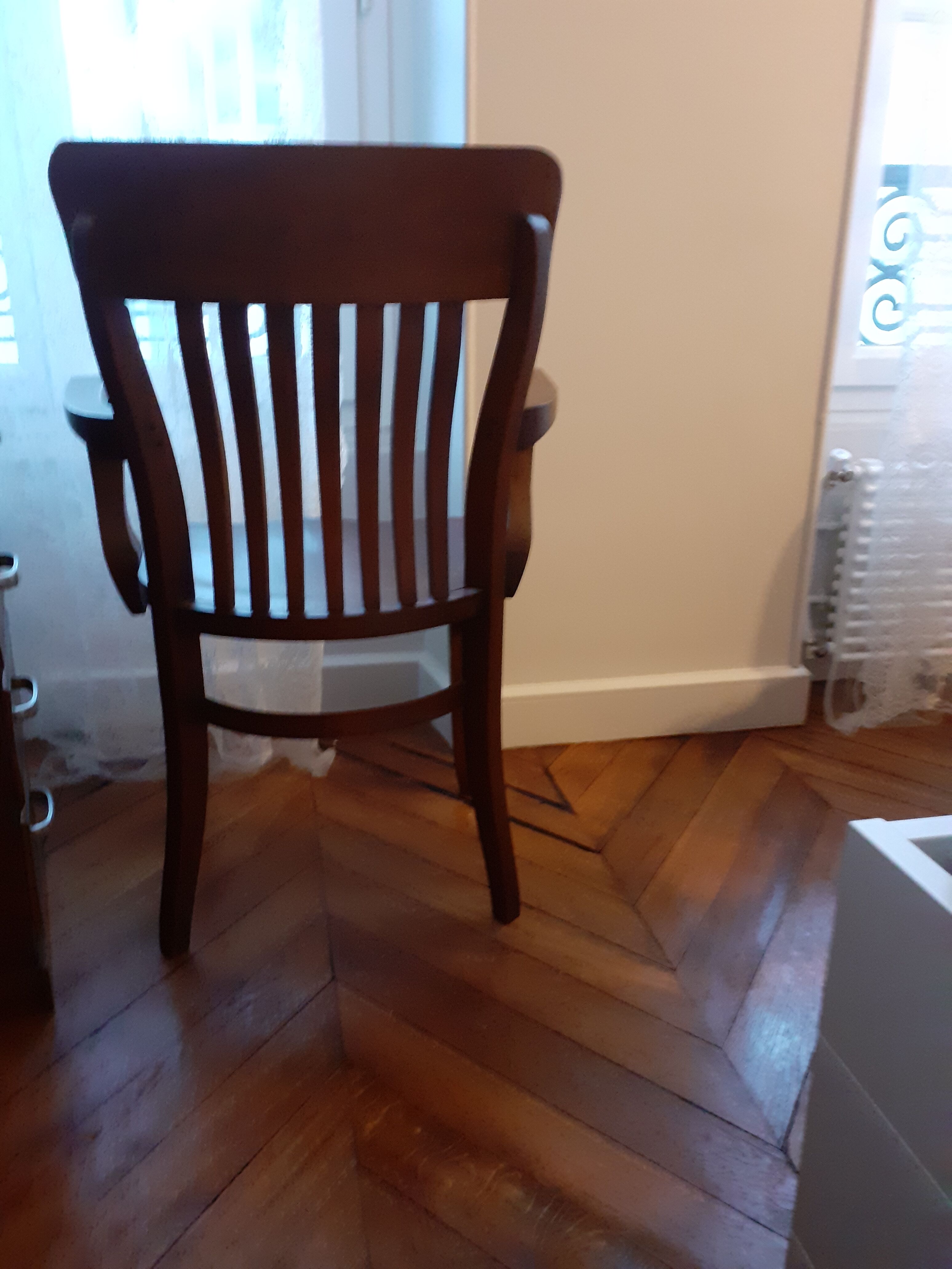 Fauteuil américain pour bureau des années 40