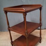 Side table with 3 trays