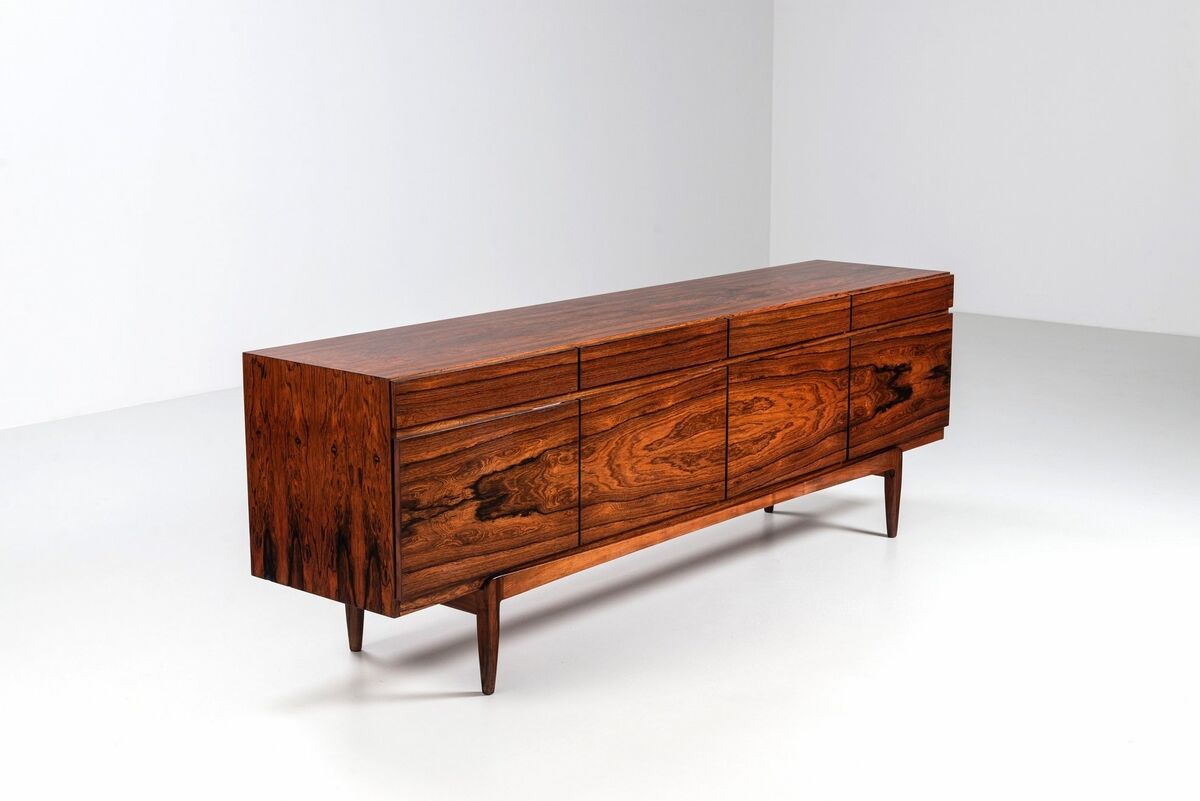 IB Kofod Larsen “FA-66” sideboard in rosewood Faarup Denmark 1960