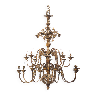 Lustre hollandais Henri Vian (1860-1905)