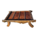 Table basse en bois métal et cuivre