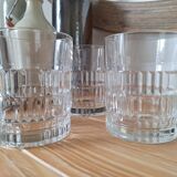 Vintage Préfontaines whiskey glasses