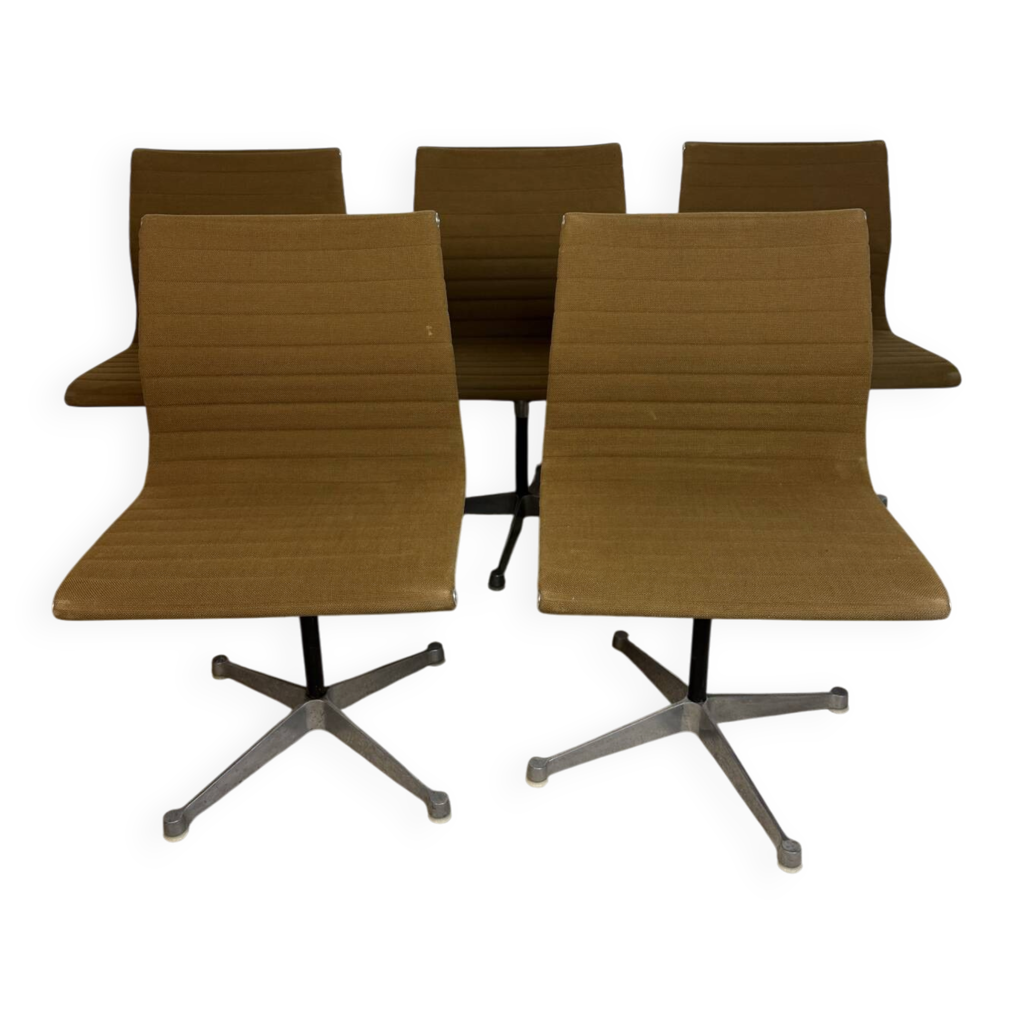 Lot de 5 chaises Herman Miller Aluminium Group – Charles & Ray Eames