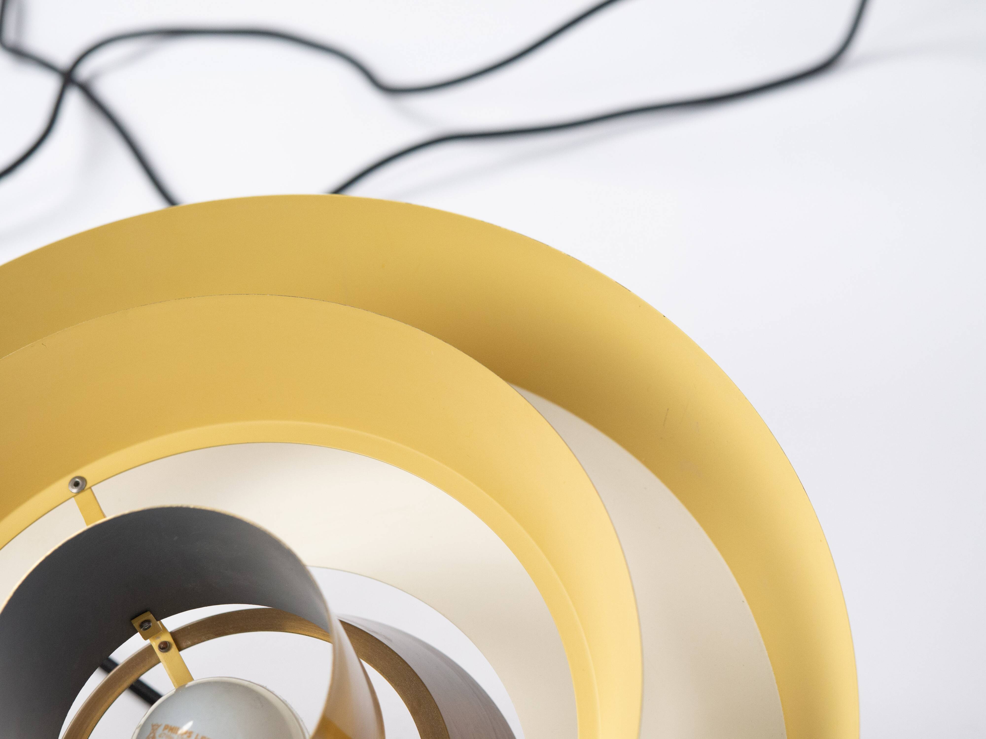 Danish vintage pendant lamp Nova by Jo Hammerborg, Fog og Morup, 1963