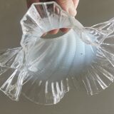 Tulip lamp opalescent glass
