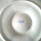 6 White porcelain oyster plates Cérabel Manufacture Belges