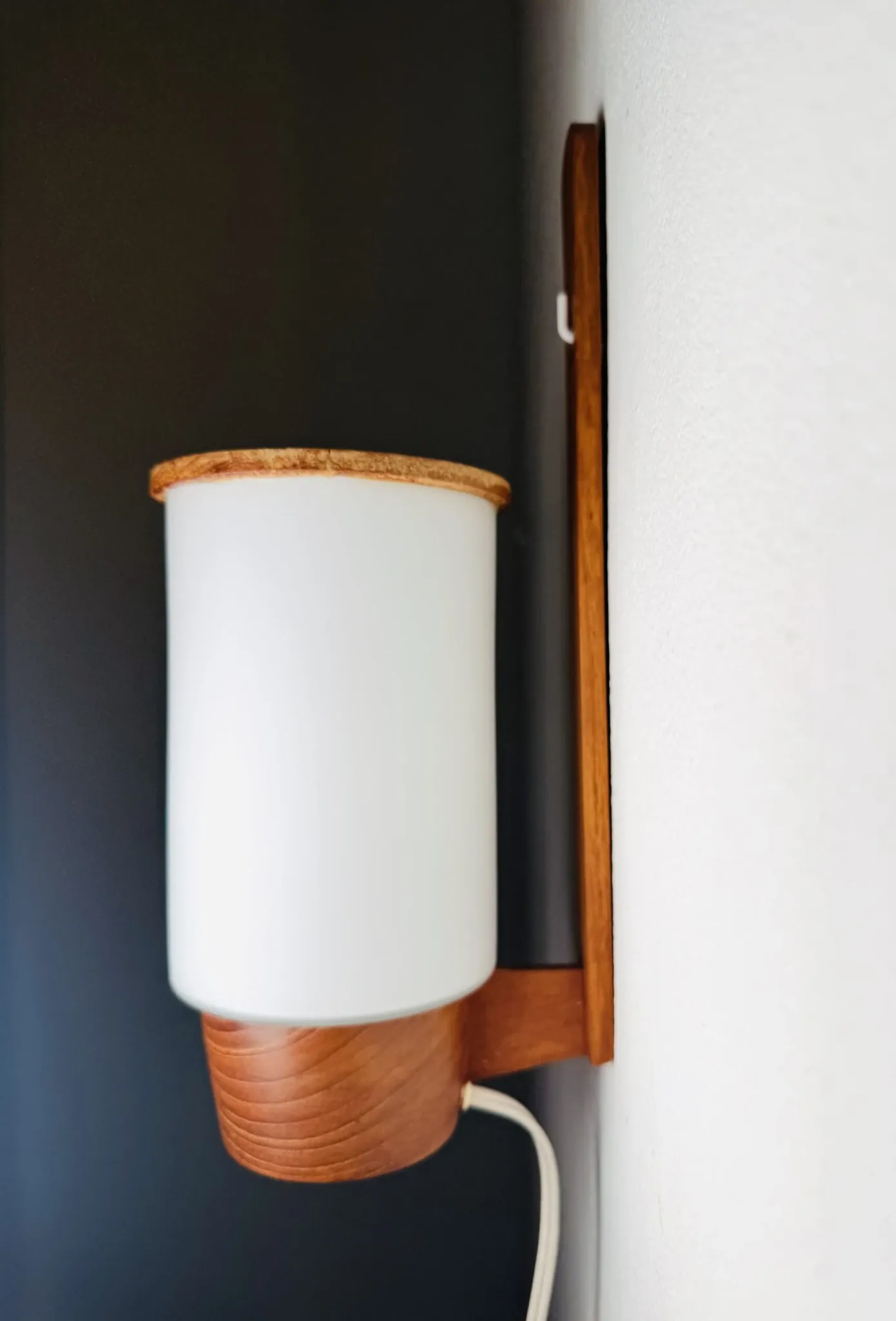 Cylindrical Wall Lamp By Uno & Östen Kristiansson For Luxus, Sweden, 1960S