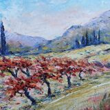 Tableau, huile sur toile