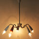 Vintage spider chandelier, Italy, 70's.