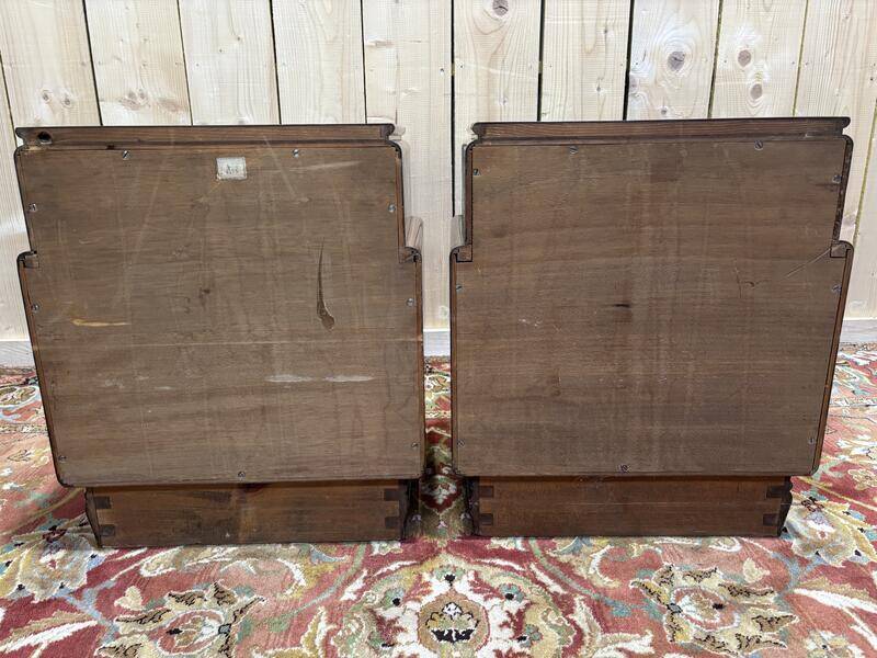 Paire de chevets art deco