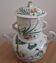 Antique Chinese enameled porcelain teapot with famille rose decoration