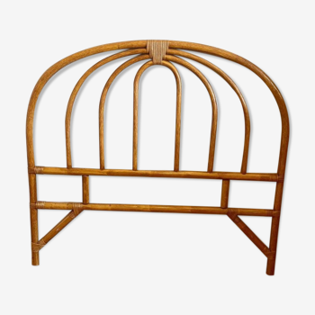 Rattan headboard