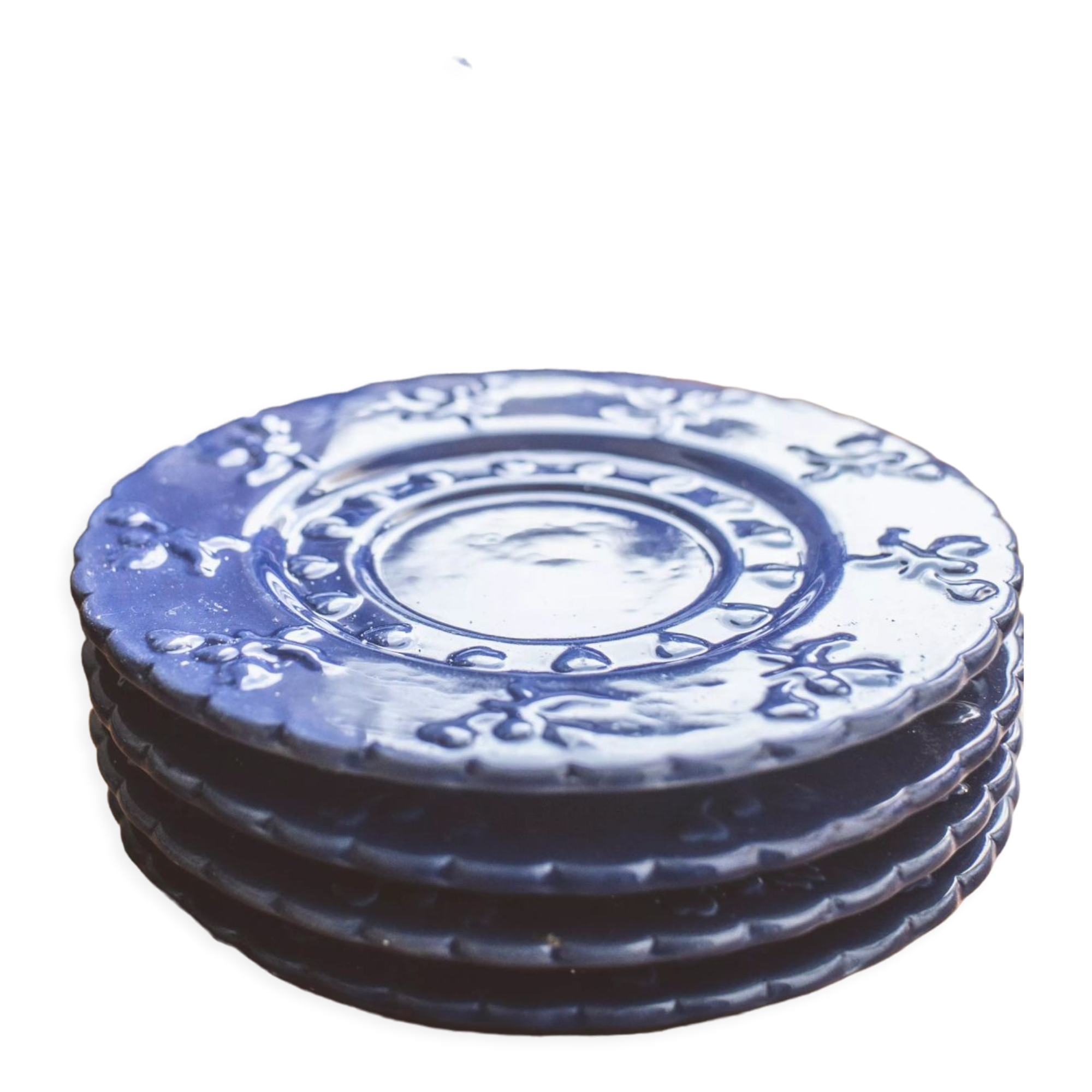 Set of 5 dessert plates