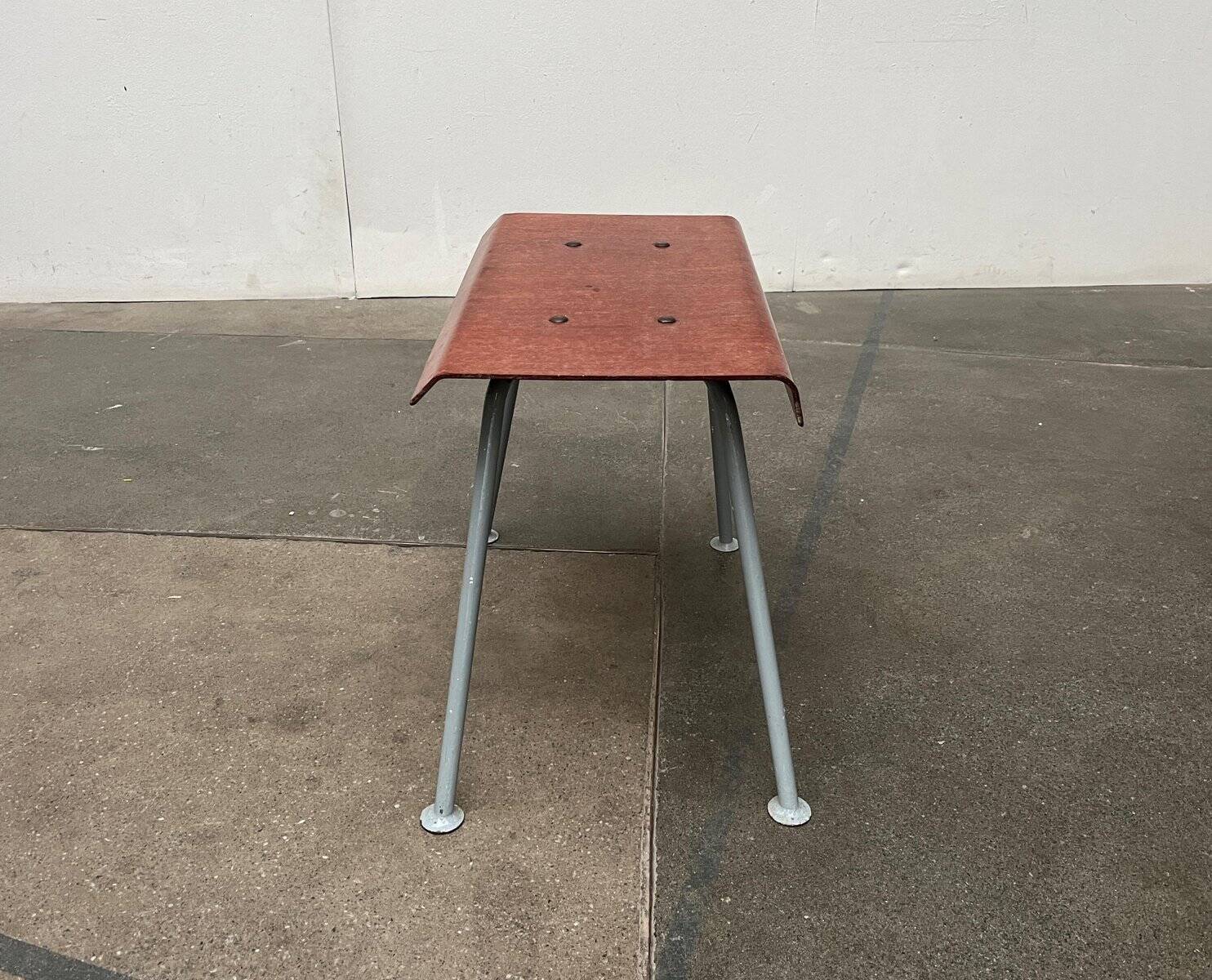 Minimalist stool in Pagwood mid-century, 1960s