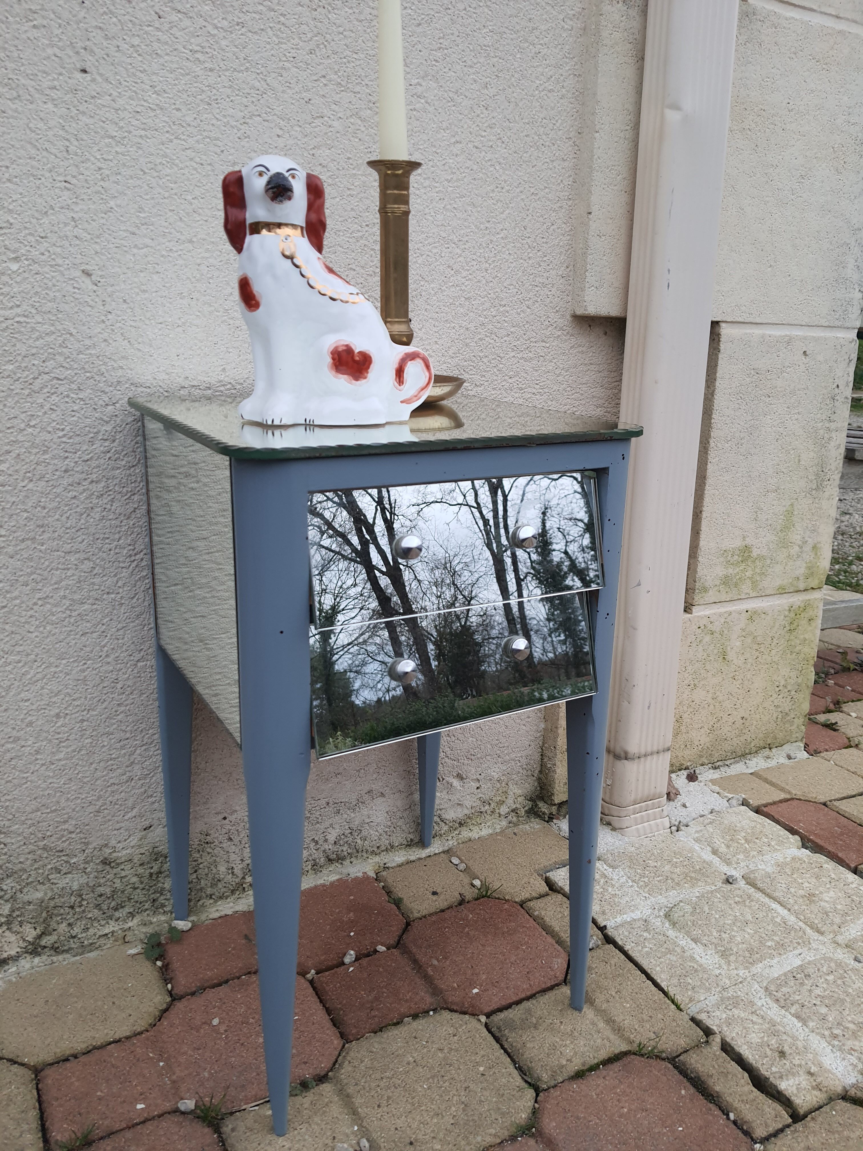 Chevet vintage ou bout de canapé