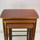 Tables gigognes en teck danois des années 1960